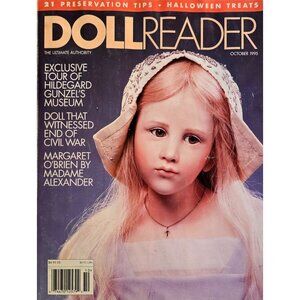 Doll Reader Magazine October 1995 Doll That Witnessed The End Of Civil War